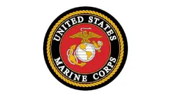 United States Marine Corps emblem on white.